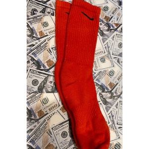 NIKE socks (red)
